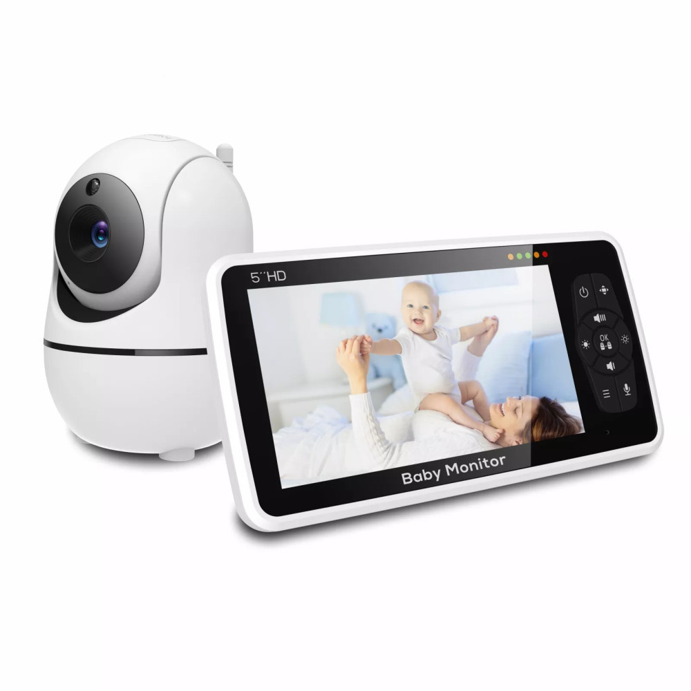 Zoom Audio Music - New 5 Inch Video Baby Monitor
