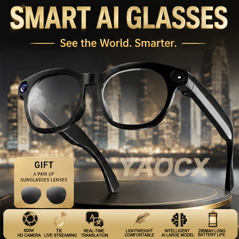 Audio Music To Video Ai - NEW CY03 Smart Glasses 800W HD