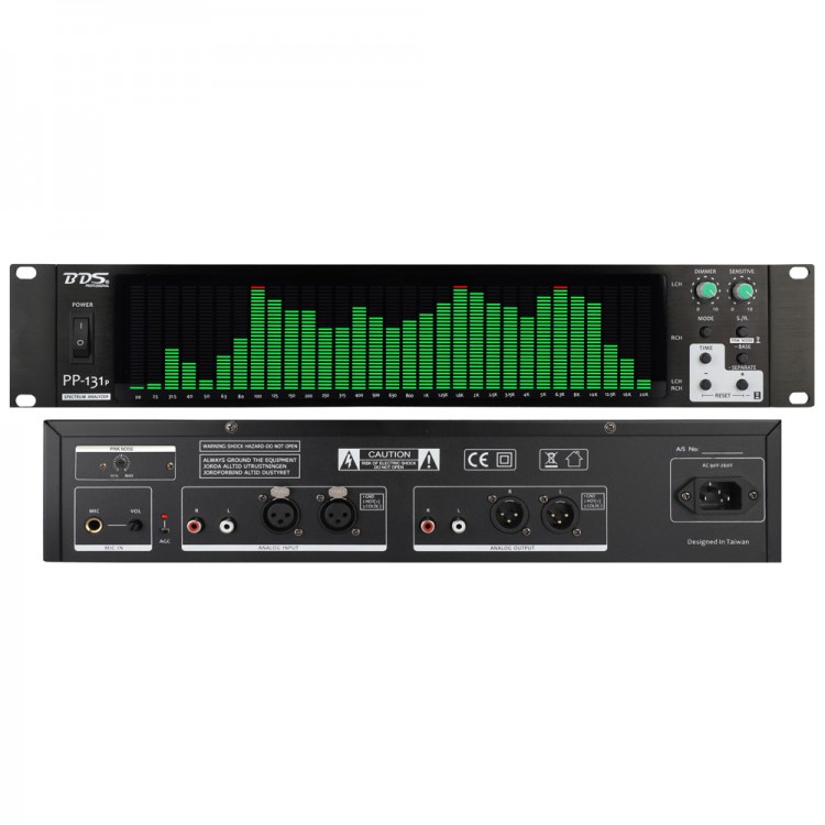 Audio Music Production - BDS PP-131P Audio Spectrum Analyzer Green
