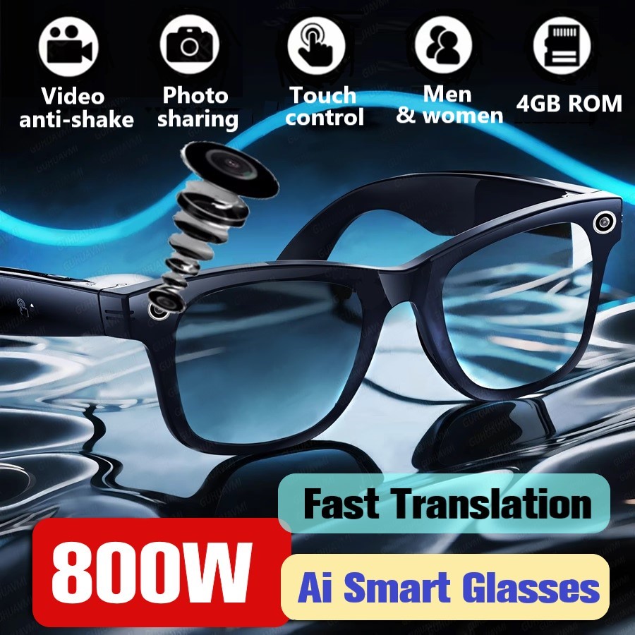 Audio Music To Video Ai - Trending Smart Sunglasses With 8MP 4K
