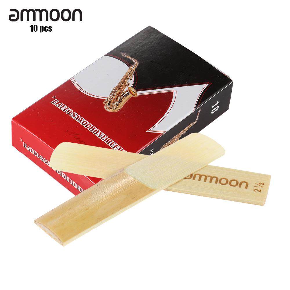 Saxophone Reed Pack - Ammoon Alto Saxophone Reed 10-pack Pieces