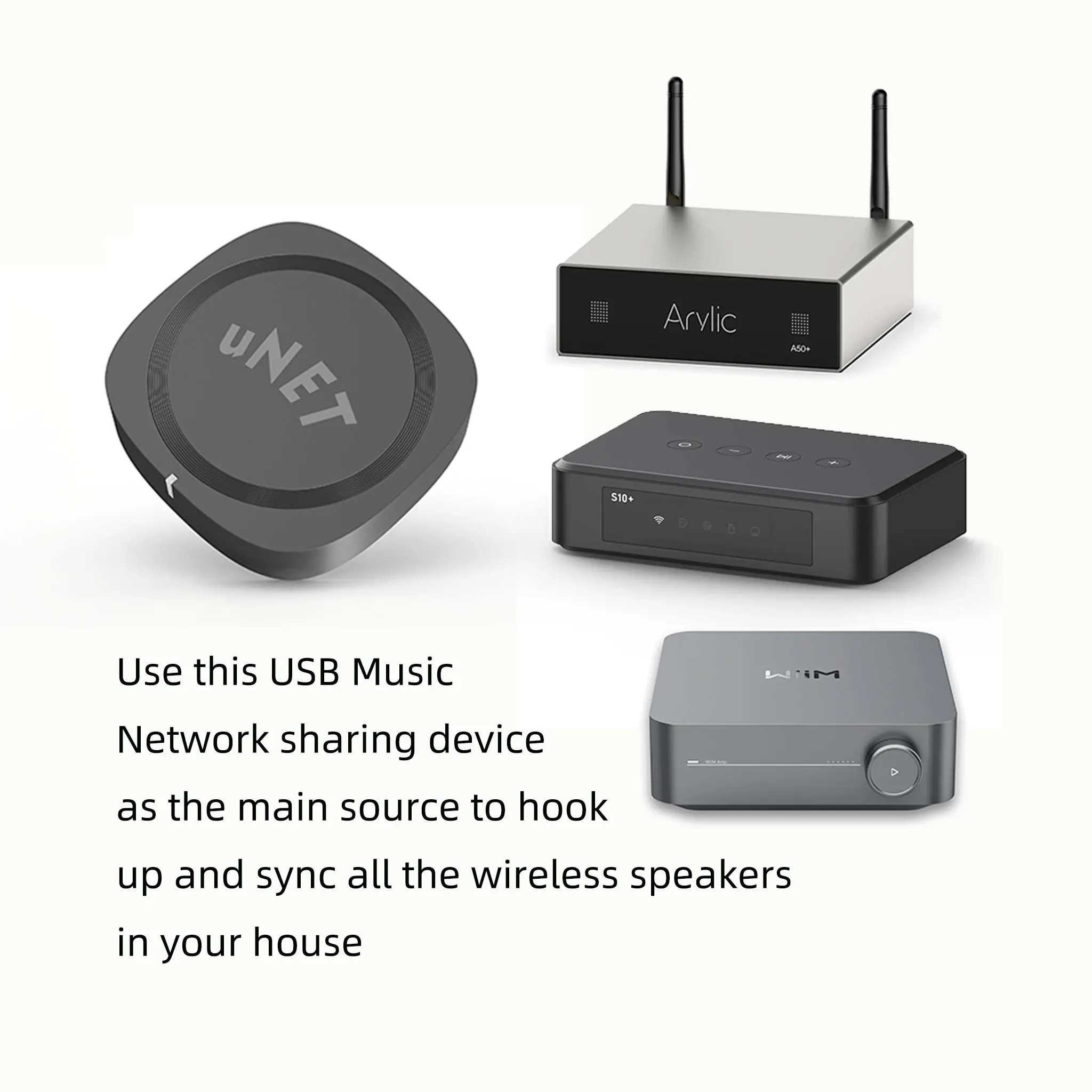 Audio Music Network - Audiocast uNET - USB Music Network