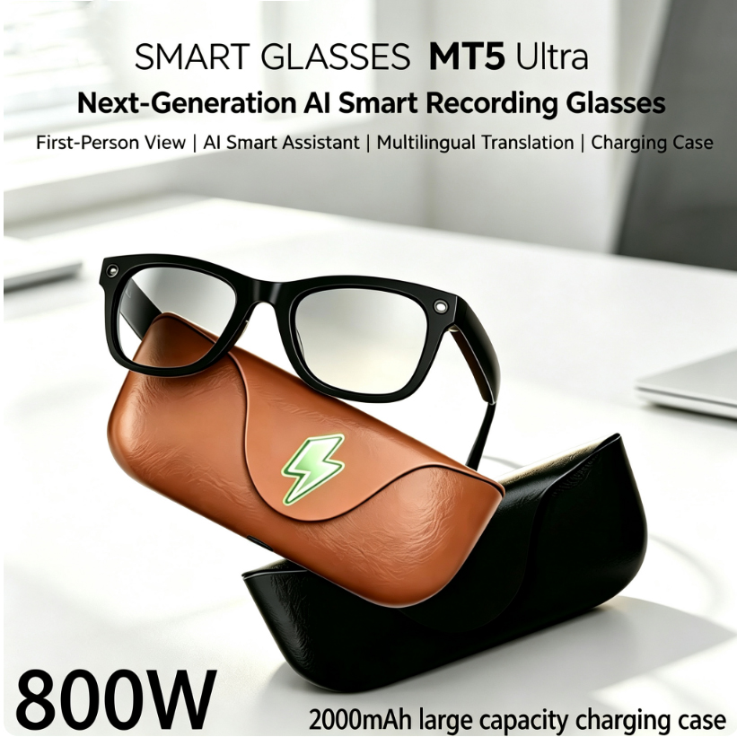 Audio Music To Video Ai - 2026 AI smart Glasses HD 800W
