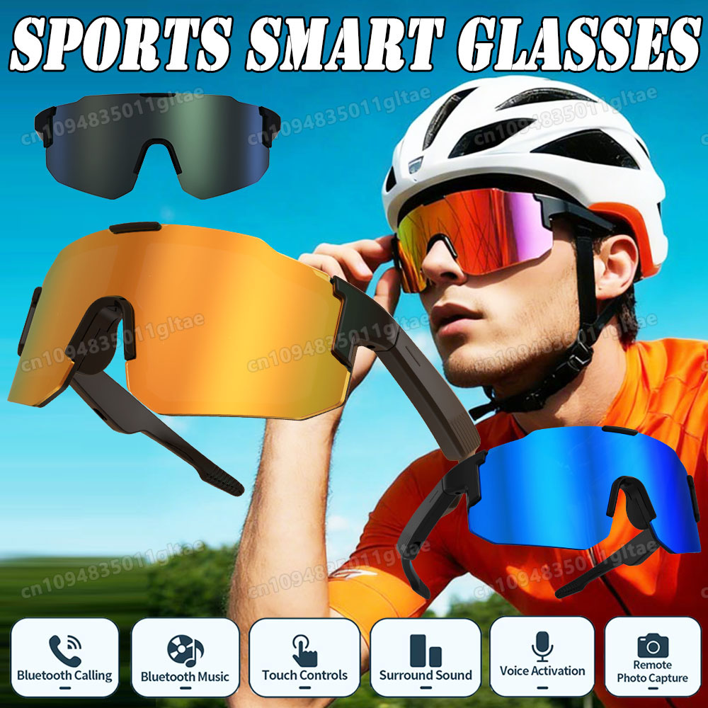 Audio Music Videos - Cycling Smart Glasses Camera Bluetooth Call