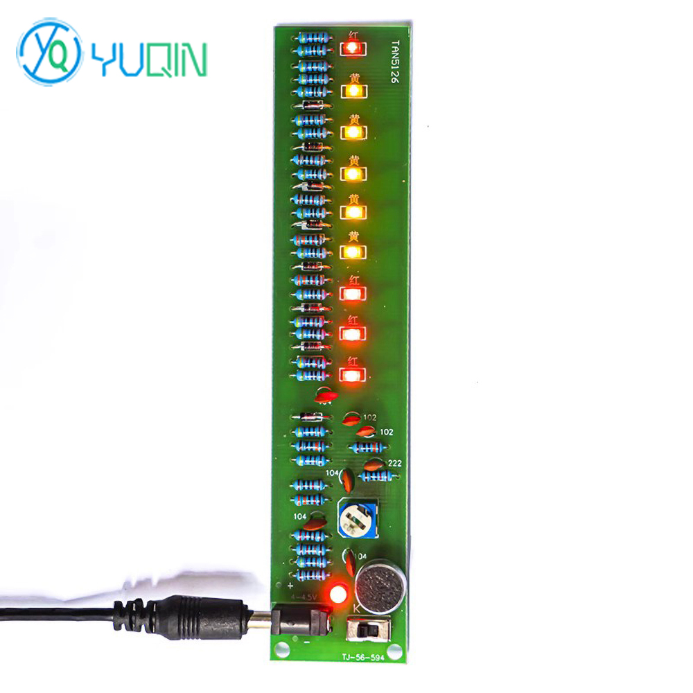 Audio Music Production - 9-level Audio LED Voice Controlled Luminous