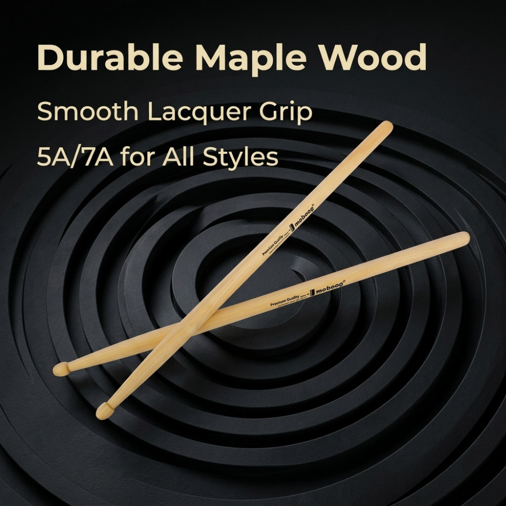 Professional Drums 5A 7A Walnu - đánh giá và giá Drum Stick 5A