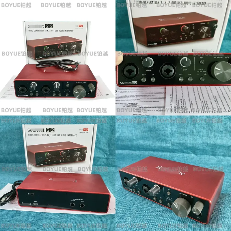 for Scarlett 2i2 3rd Gen USB A - đánh giá và giá Audio Music Gen