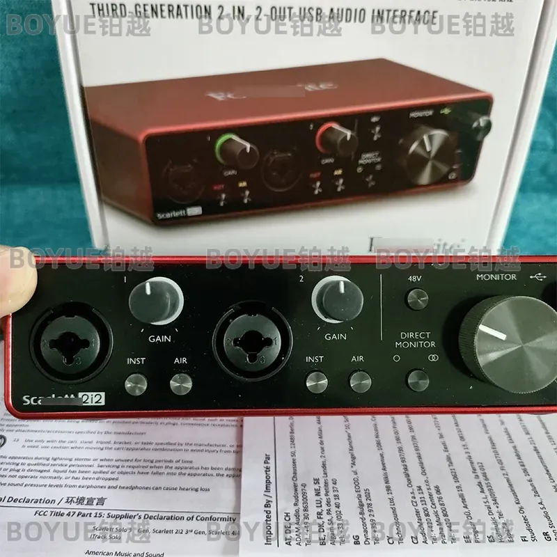 for Scarlett 2i2 3rd Gen USB A - đánh giá và giá Audio Music Gen