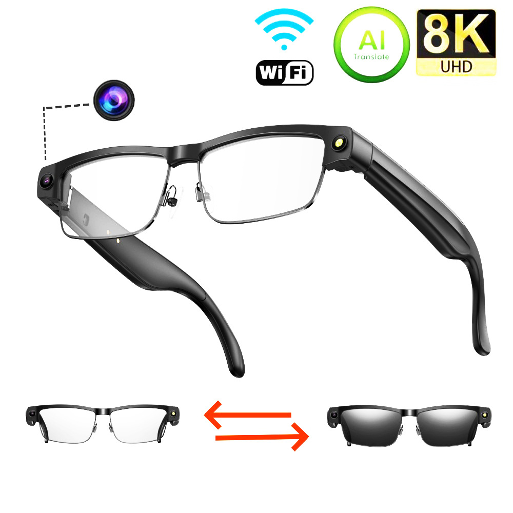L802 Smart Glasses 8 Million P - đánh giá và giá Audio Music To Video Ai