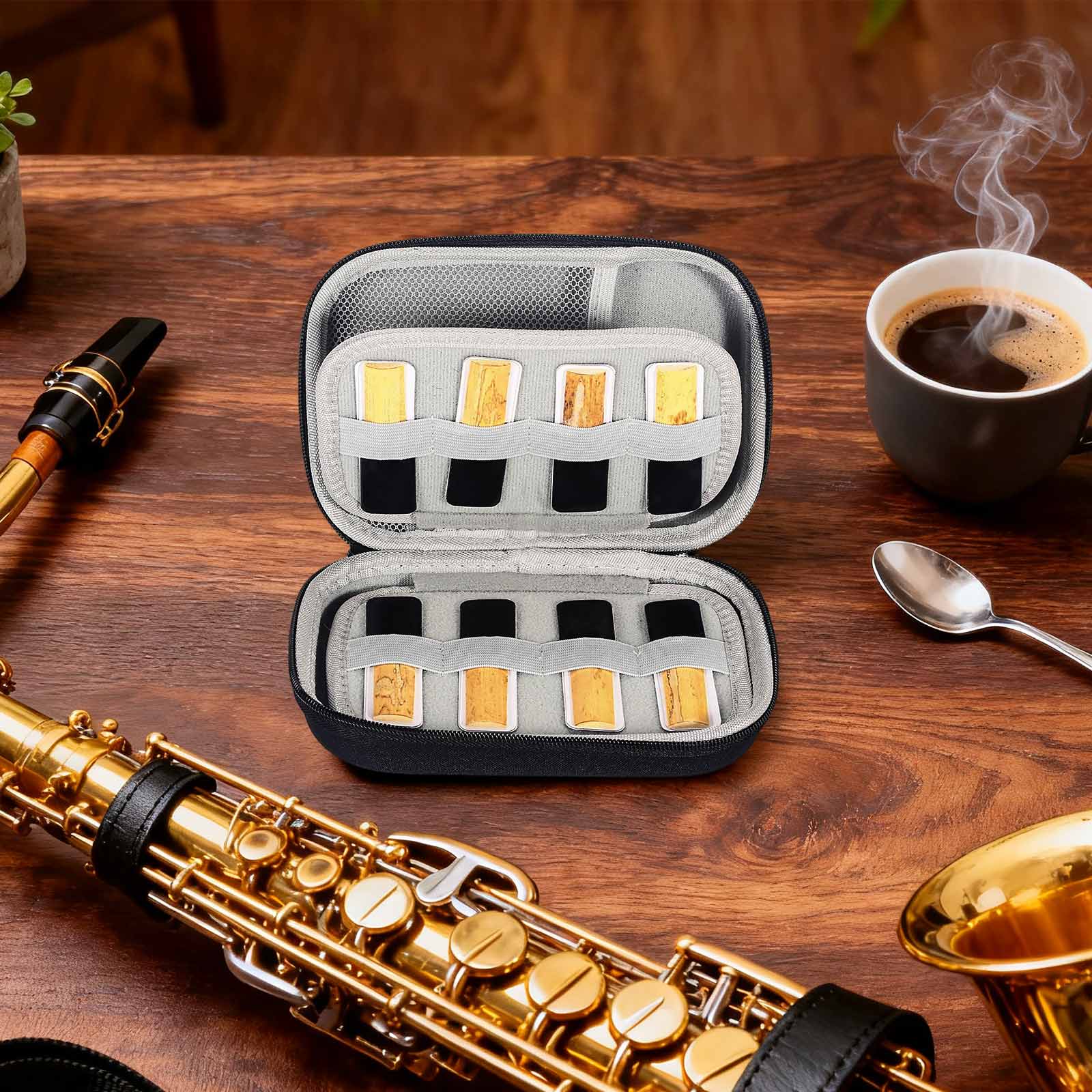 Muspor Reeds Case Compatible w - đánh giá và giá Saxophone Reed Pack