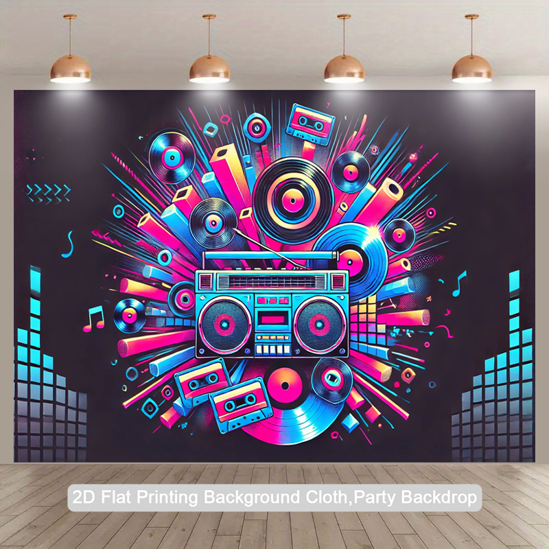2D flat, 1-piece product. Retr - đánh giá và giá Audio Music Background