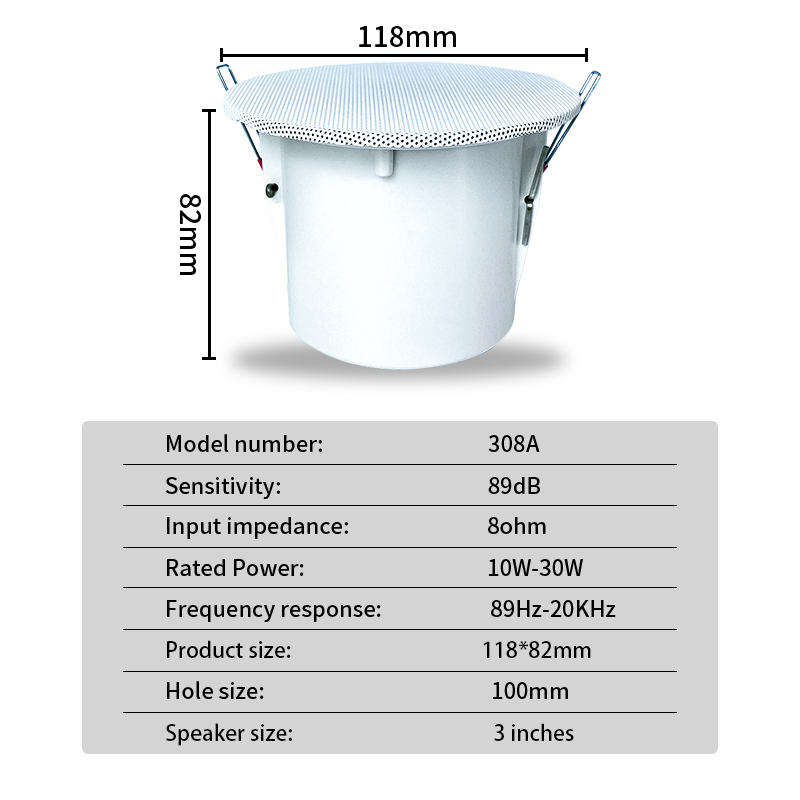 3 inch 8Ohm Surround Sound Spe - đánh giá và giá Audio Music Background