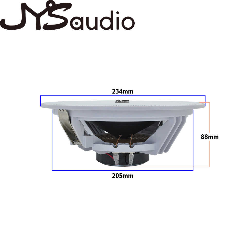 20W Ceiling Speaker Stereo 8 i - đánh giá và giá Audio Music Background