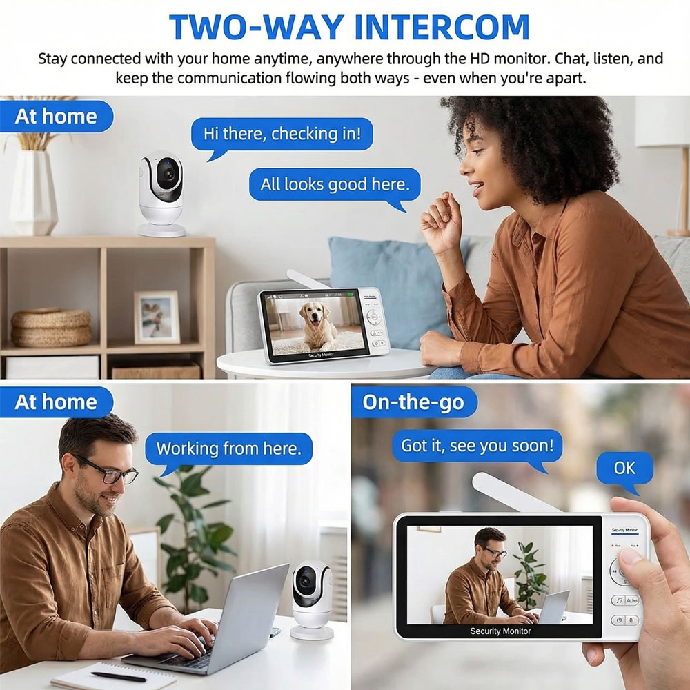 7-Inch 1080P Baby Monitor with - đánh giá và giá Zoom Audio Music