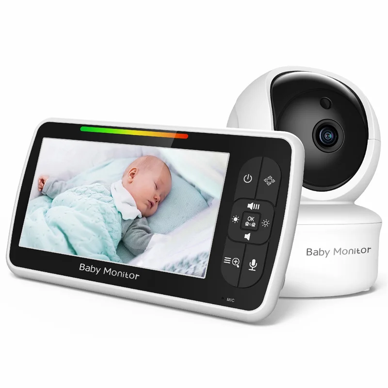 5inch Video Baby Monitor with  - đánh giá và giá Zoom Audio Music