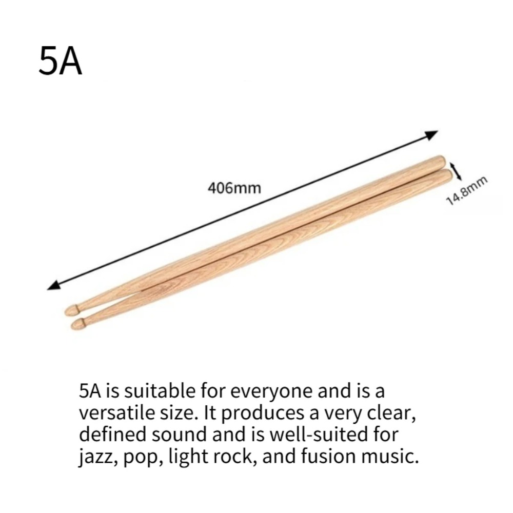 1 Pairs Maple Drum Stick 5A Wa - đánh giá và giá Drum Stick 5A