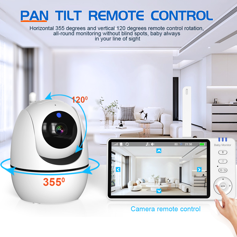 Video Baby Monitor with Cam an - đánh giá và giá Zoom Audio Music