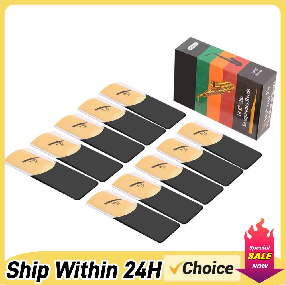 10 Pack Eb Alto Sax Reeds Saxo - đánh giá và giá Saxophone Reed Pack