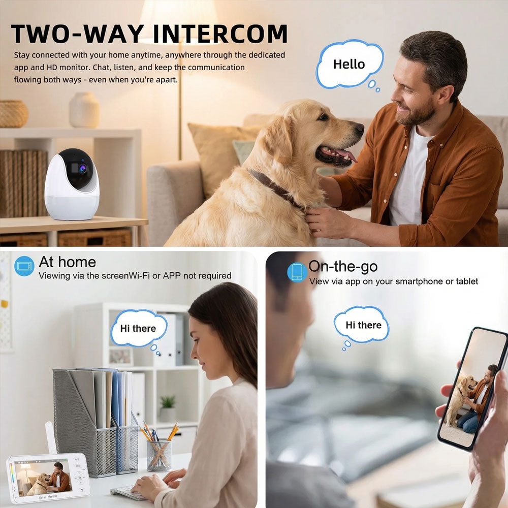 Smart Baby Monitor with Night  - đánh giá và giá Audio Music Network