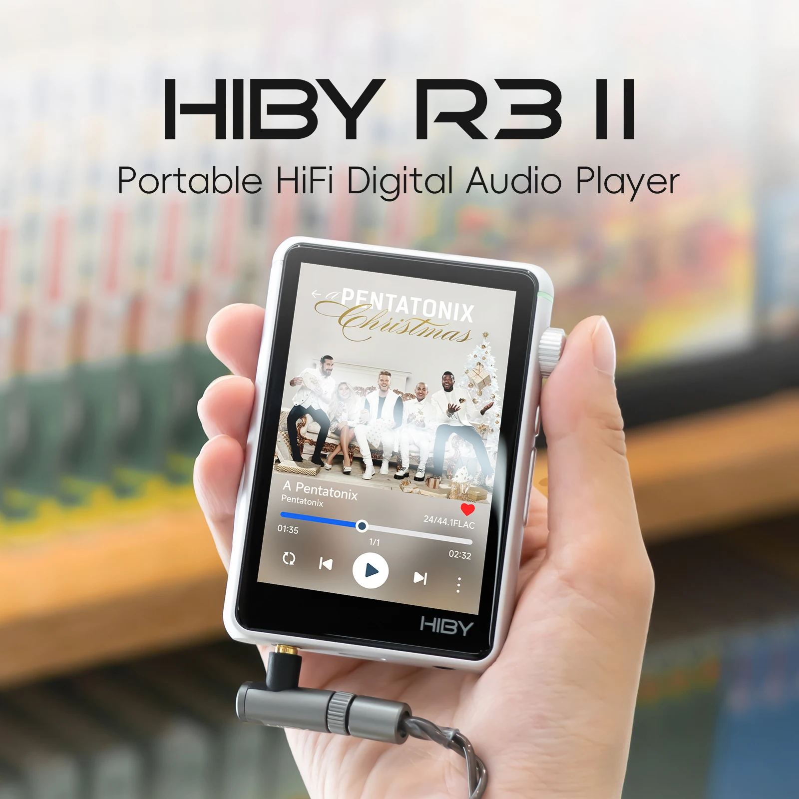 Hiby Music Player Bluetooth R3 - đánh giá và giá Audio Music Gen