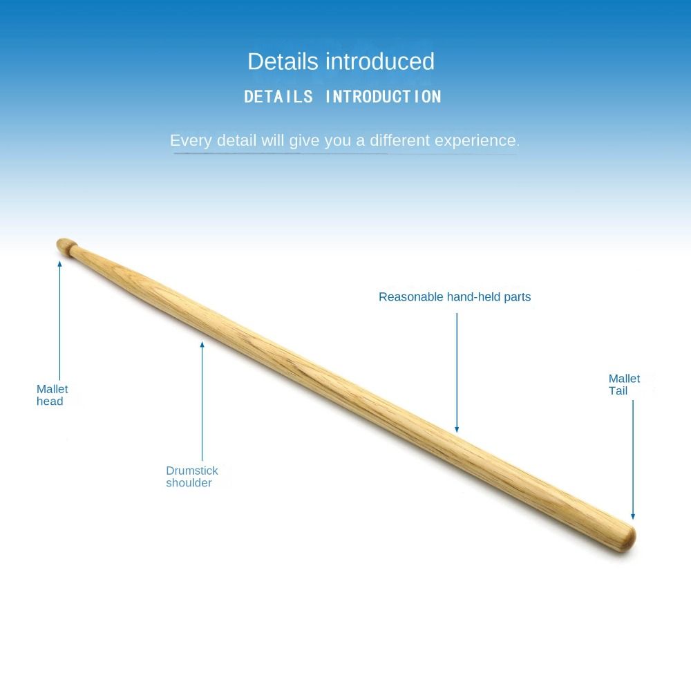 1 Pair 5A/7A Drum Sticks Class - đánh giá và giá Drum Stick 5A