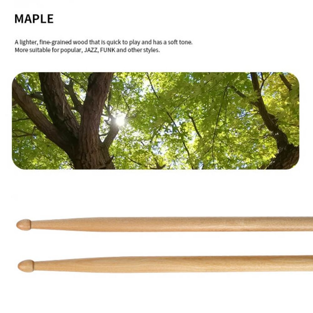 Classic 5A/7A Drum Sticks 1 Pa - đánh giá và giá Drum Stick 5A