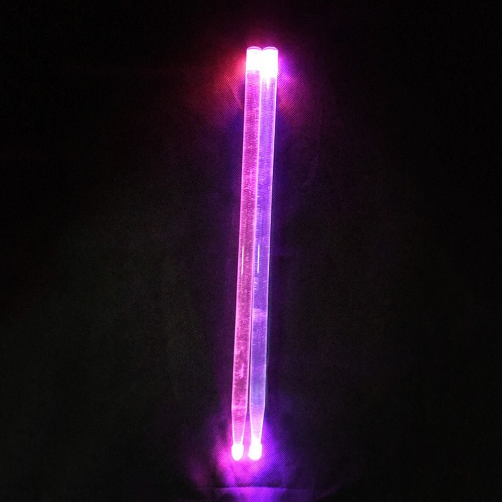 2Pcs Colorful 5A Luminous Drum - đánh giá và giá Drum Stick 5A