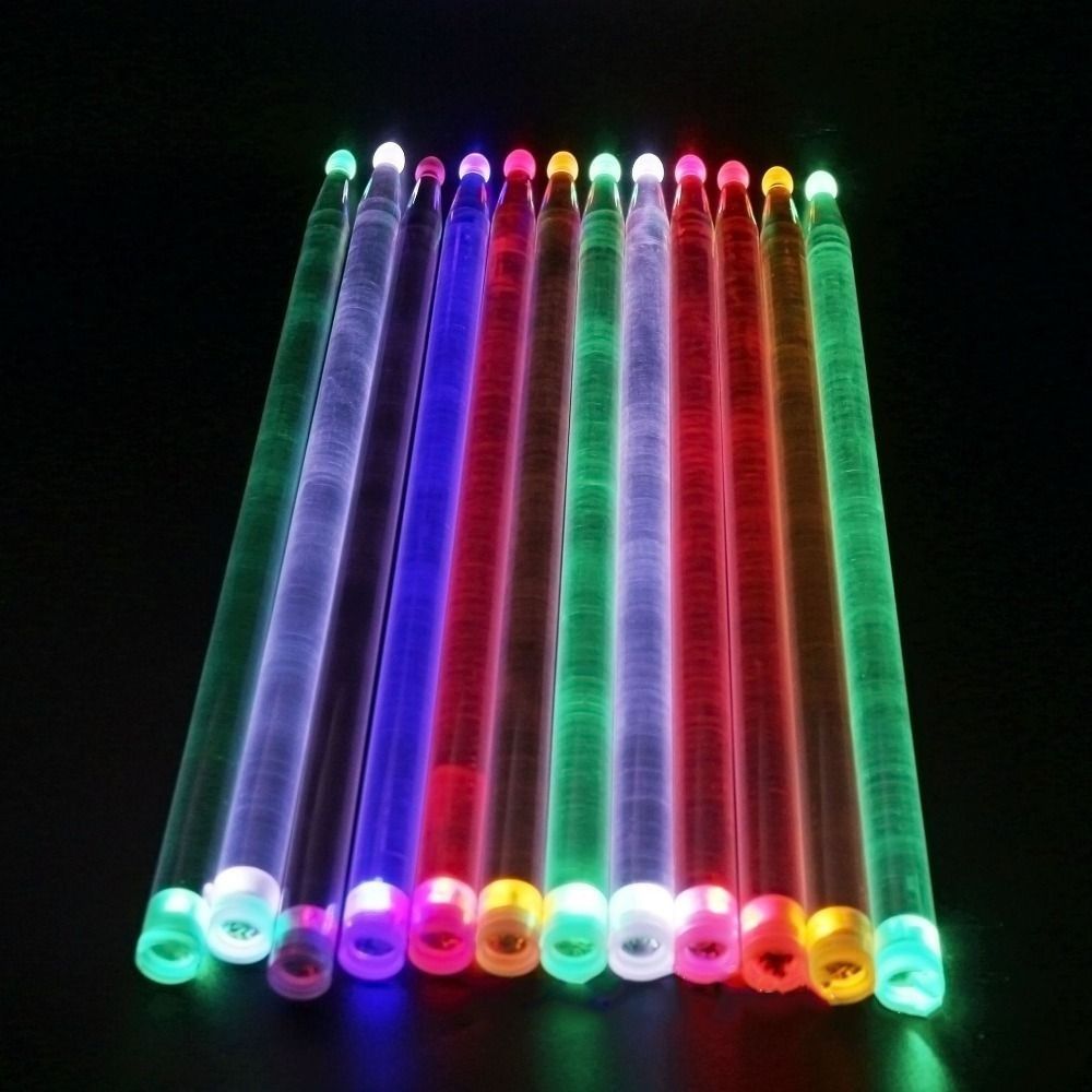 2Pcs Colorful 5A Luminous Drum - đánh giá và giá Drum Stick 5A