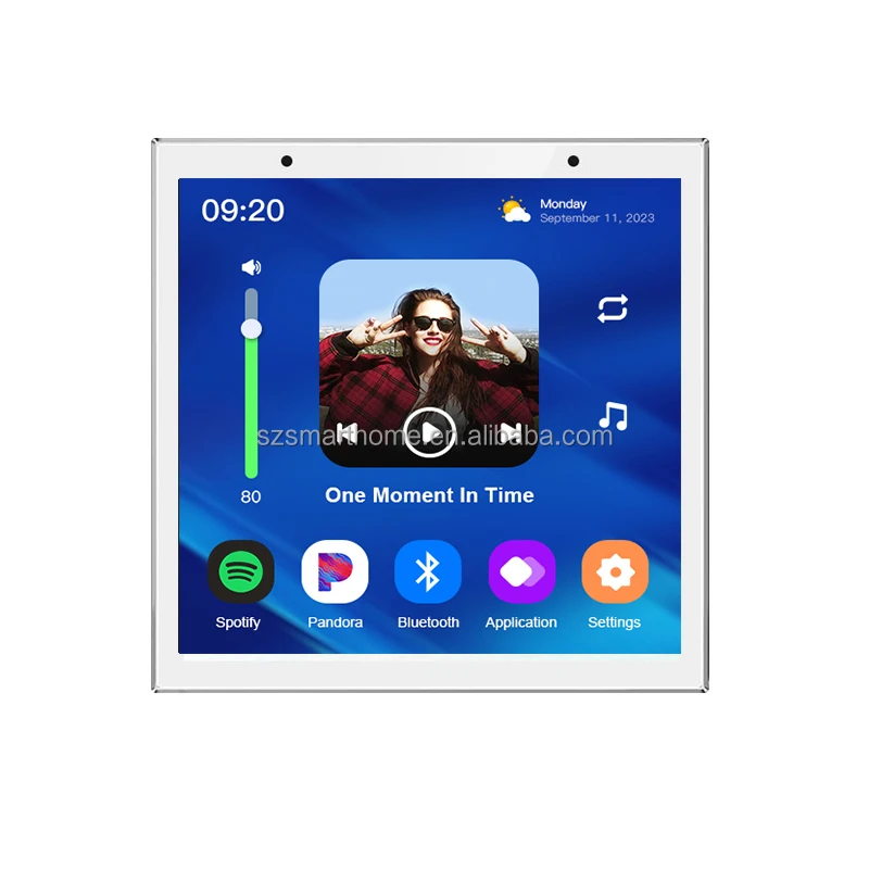 4-Inch Smart Home Background M - đánh giá và giá Audio Music Background
